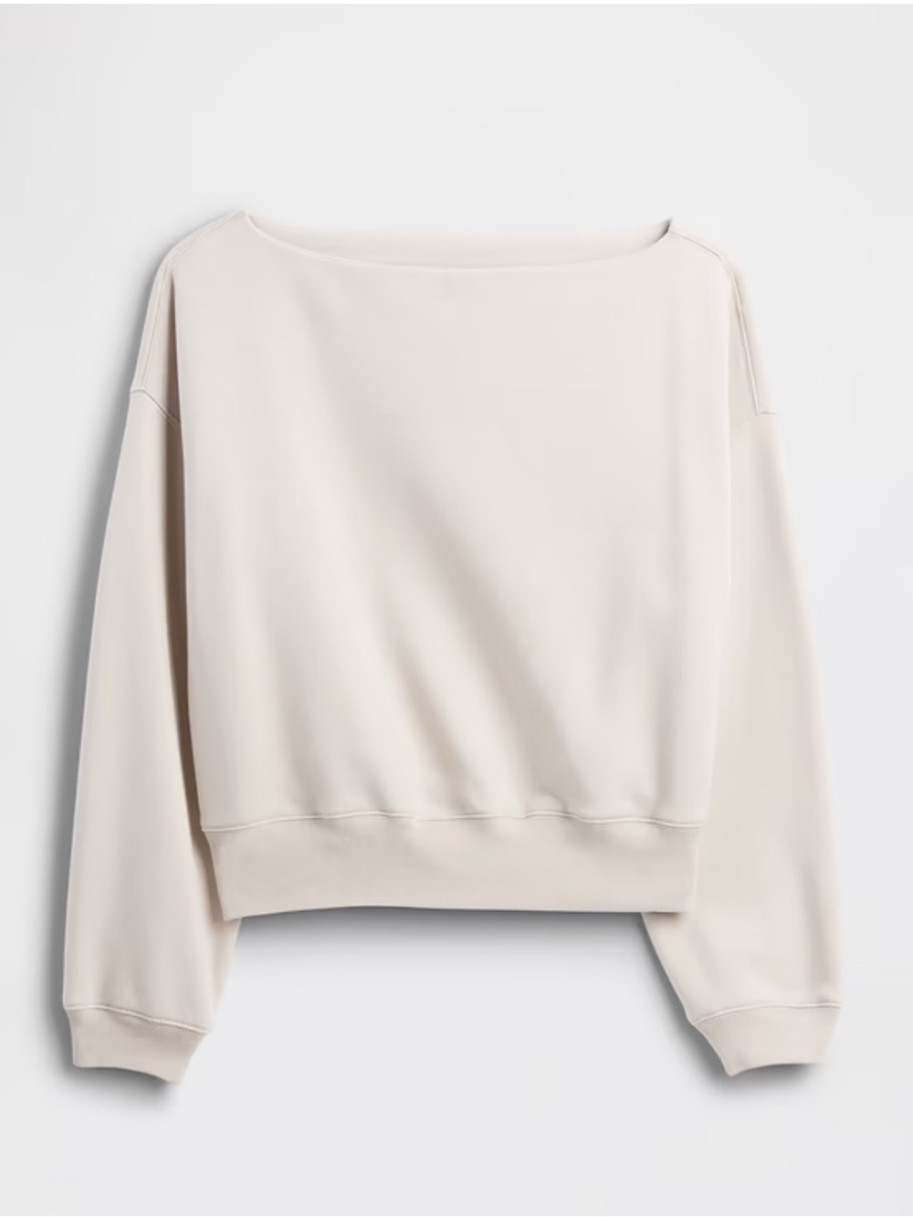 GAP relaxed boatneck sweatshirt